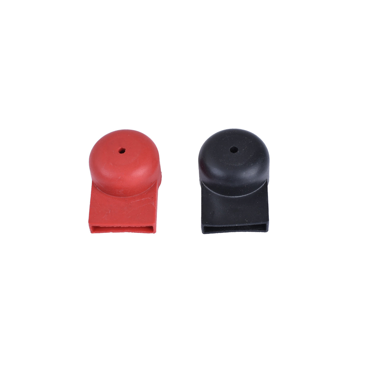WhisperPower akumuliatoriaus gnybtų apsauginių dangtelių rinkinys, raudonas / juodas – 40290098