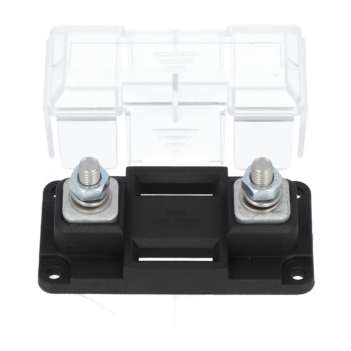 WhisperPower DC Modular Mega saugiklio laikiklis, kompaktiškas (50 V / iki 300 A, M8) – 50212013