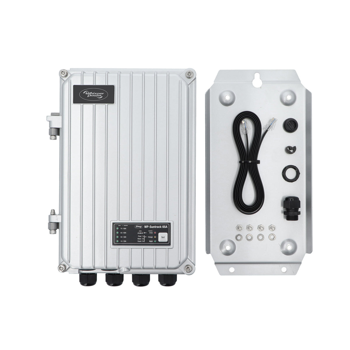 WhisperPower MPPT saulės įkrovimo valdiklis Suntrack Pro 12–48 V / 65 A – 60110420