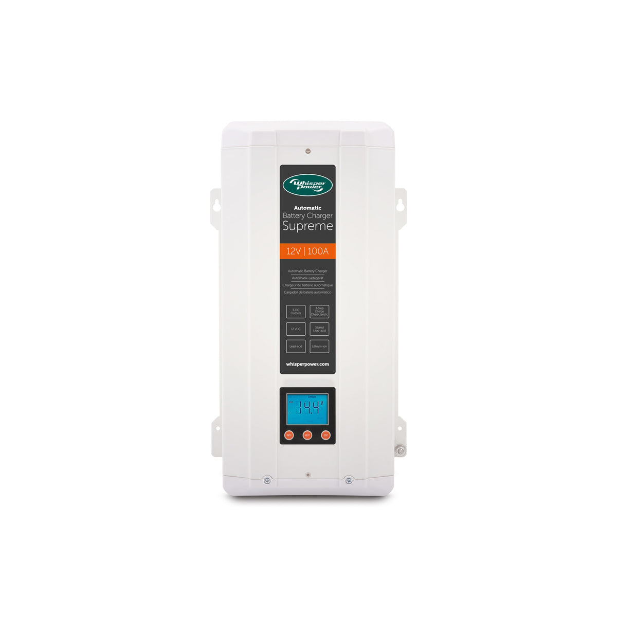 WhisperPower akumuliatorių įkroviklis Supreme 12 V – 100 A, 3 išėjimai – 61112310