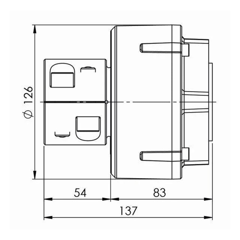 Vetus elastinė mova Combiflex 13, velenas Ø 30 mm – COMFL1330