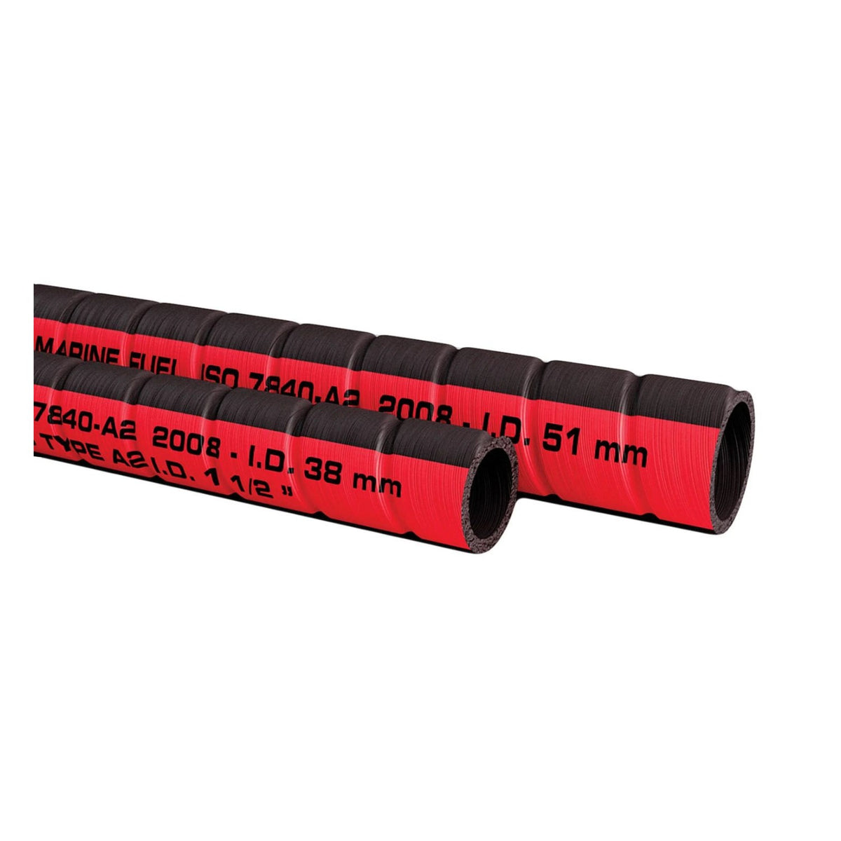 Vetus kuro įpylimo žarna, vidinis skersmuo Ø 38 mm (1 1/2"), ritinys 20 m (kaina už metrą) – FFHOSE38