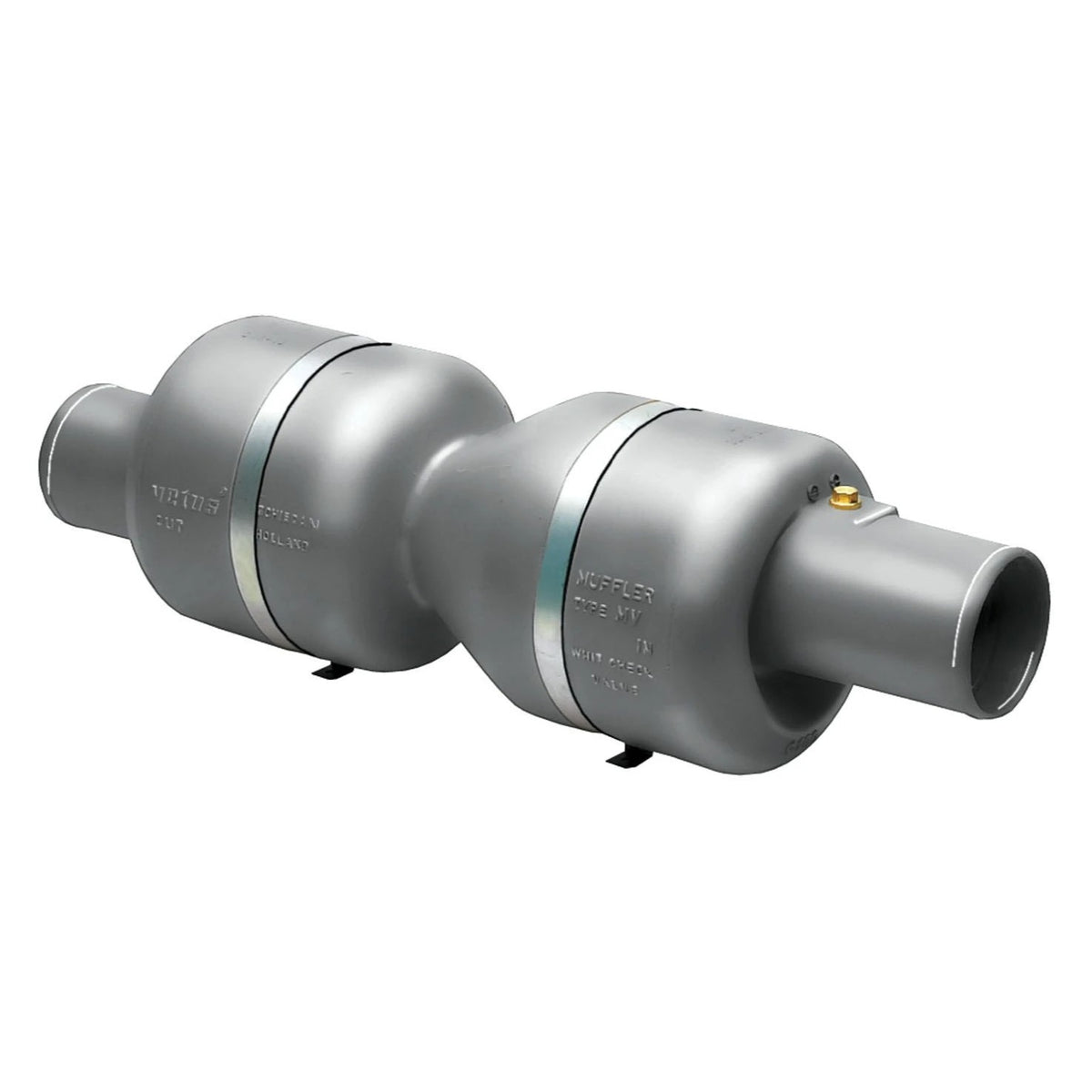 Vetus išmetimo duslintuvas MV100, žarnai Ø 100 mm