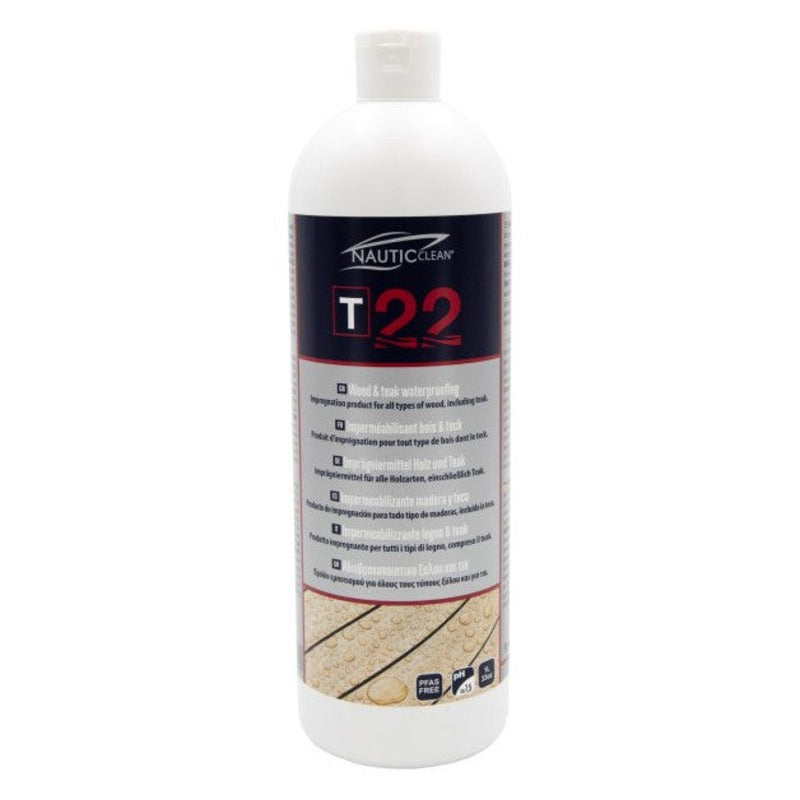 Nautic Clean T22 medienos ir tikmedžio hidroizoliacija 1 l