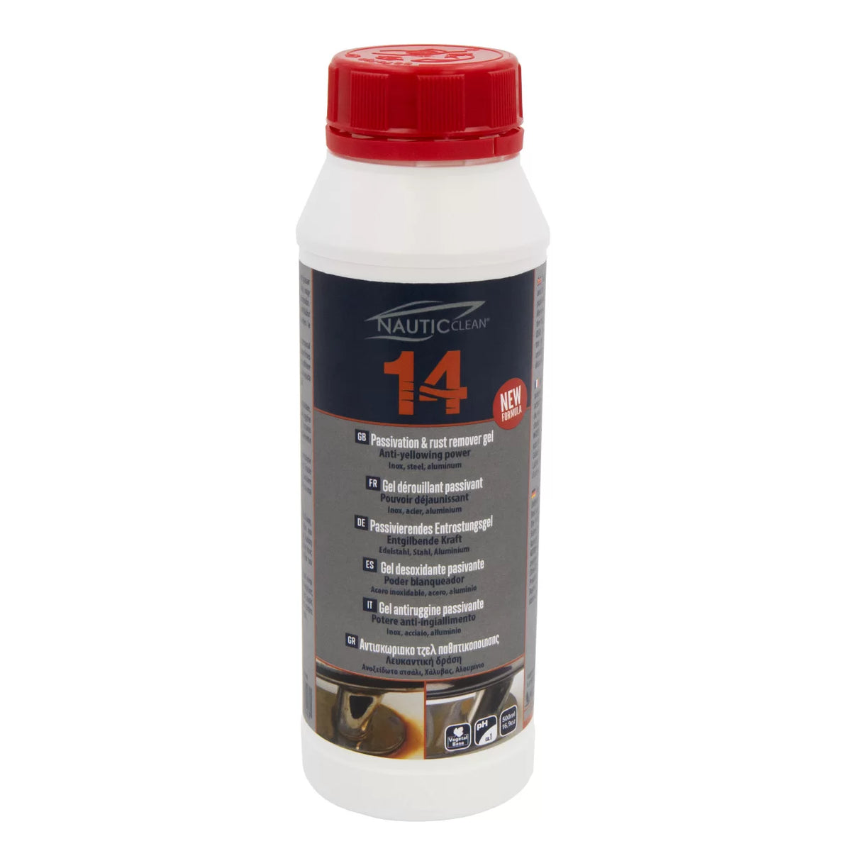 Nautic Clean 14 pasyvavimo ir rūdžių šalinimo gelis 500 ml