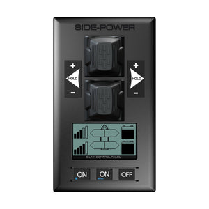 Sleipner S-Link skydelis su dviem vairasvirtėmis, laikymo funkcija ir LCD, 12/24 V