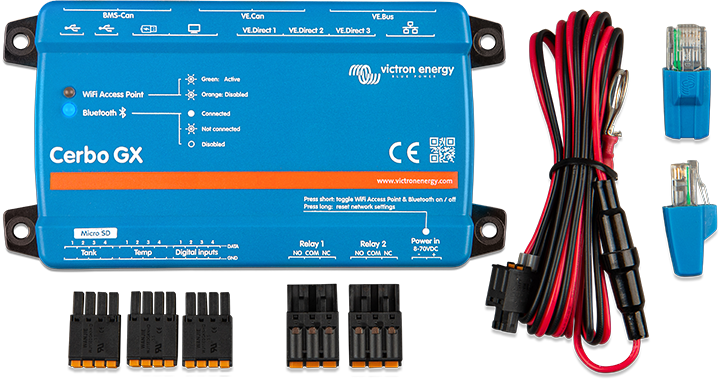 Victron Cerbo GX MK2 sistemos stebėjimo centras – nuotrauka 2
