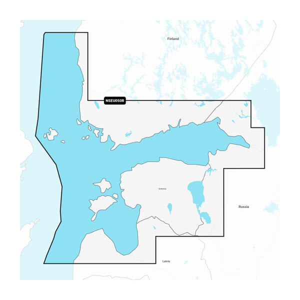 Garmin Navionics+ jūrlapis: Suomijos ir Rygos įlankos