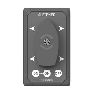 Sleipner priekinės ir galinės povairės valdymo skydelis „dual boat switch“, pilka