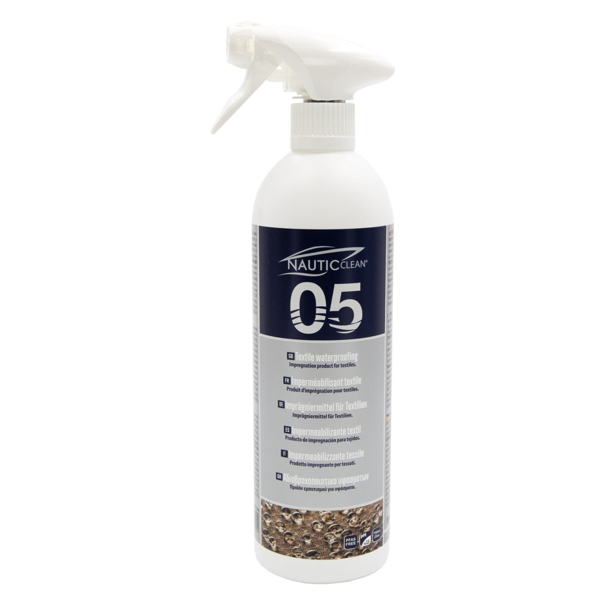 Nautic Clean 05 tekstilės hidroizoliacija, purškiklis 750 ml