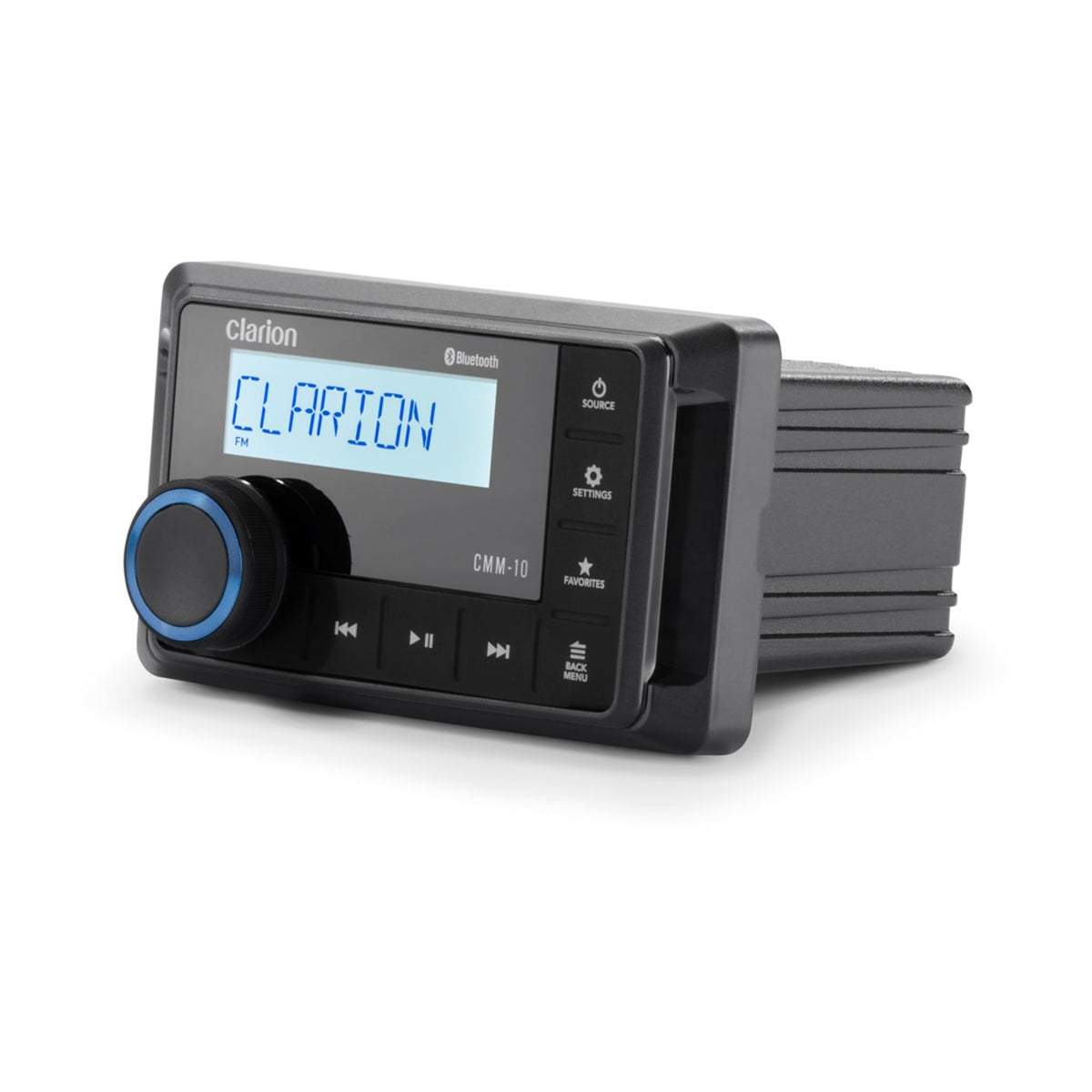 Clarion CMM-10i – kompaktiška laivo garso sistema su DAB+ radiju