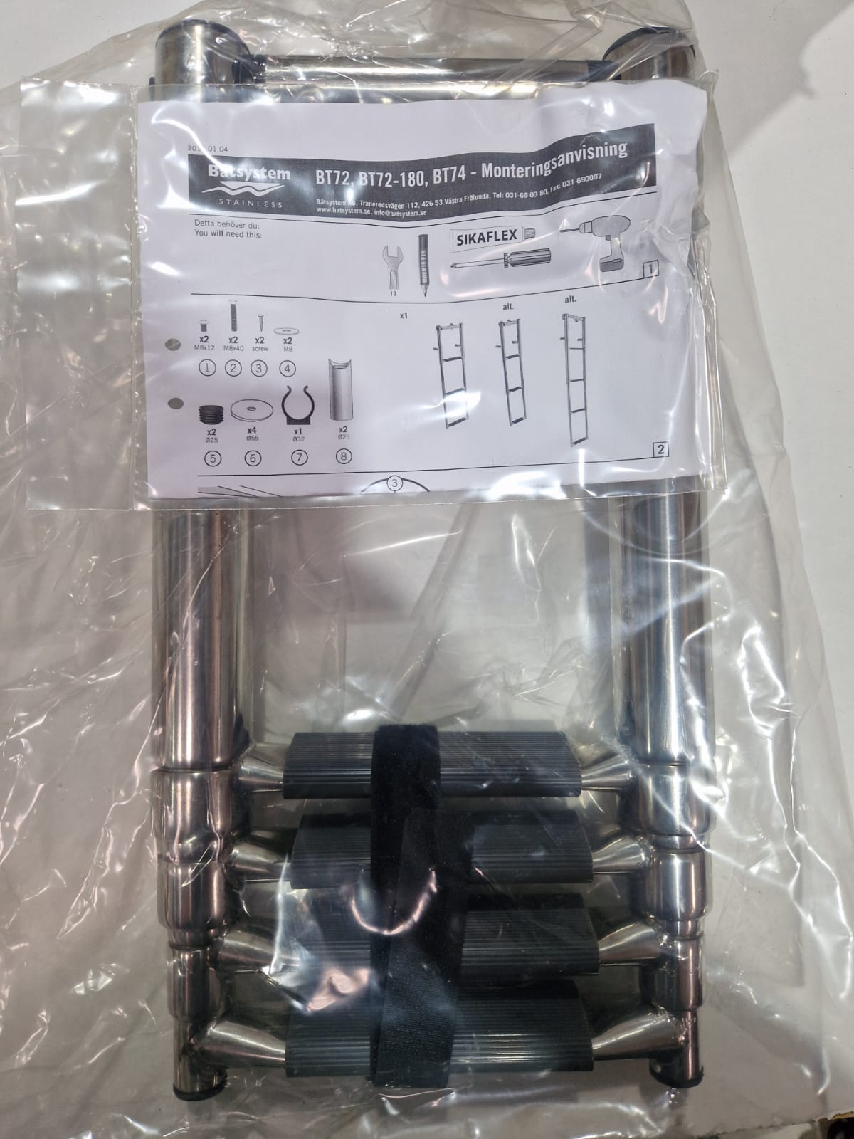 Båtsystem BT72 maudymosi kopėčios