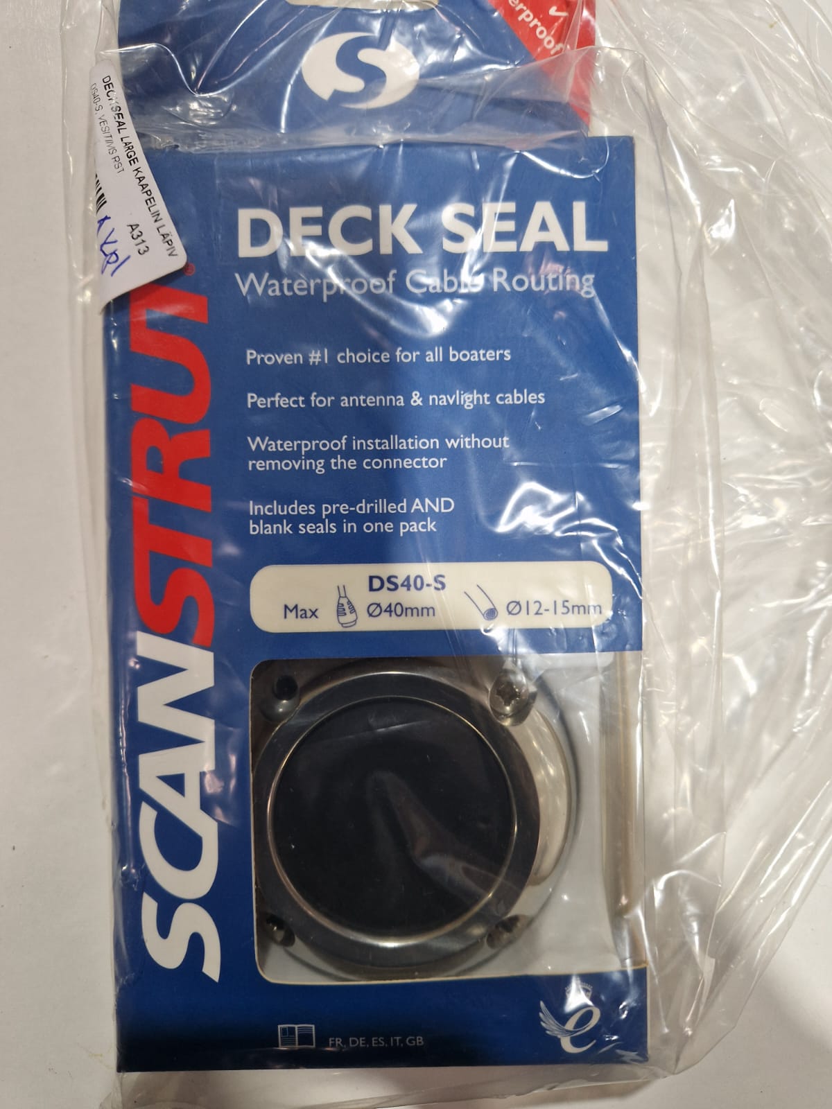 Vertikali kabelio pralaida DS40-S