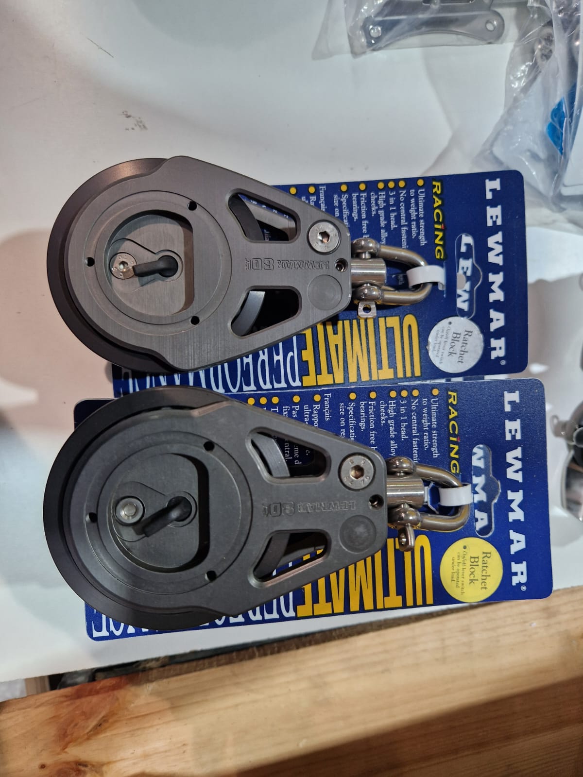 Lewmar 80 mm ratchet blokas