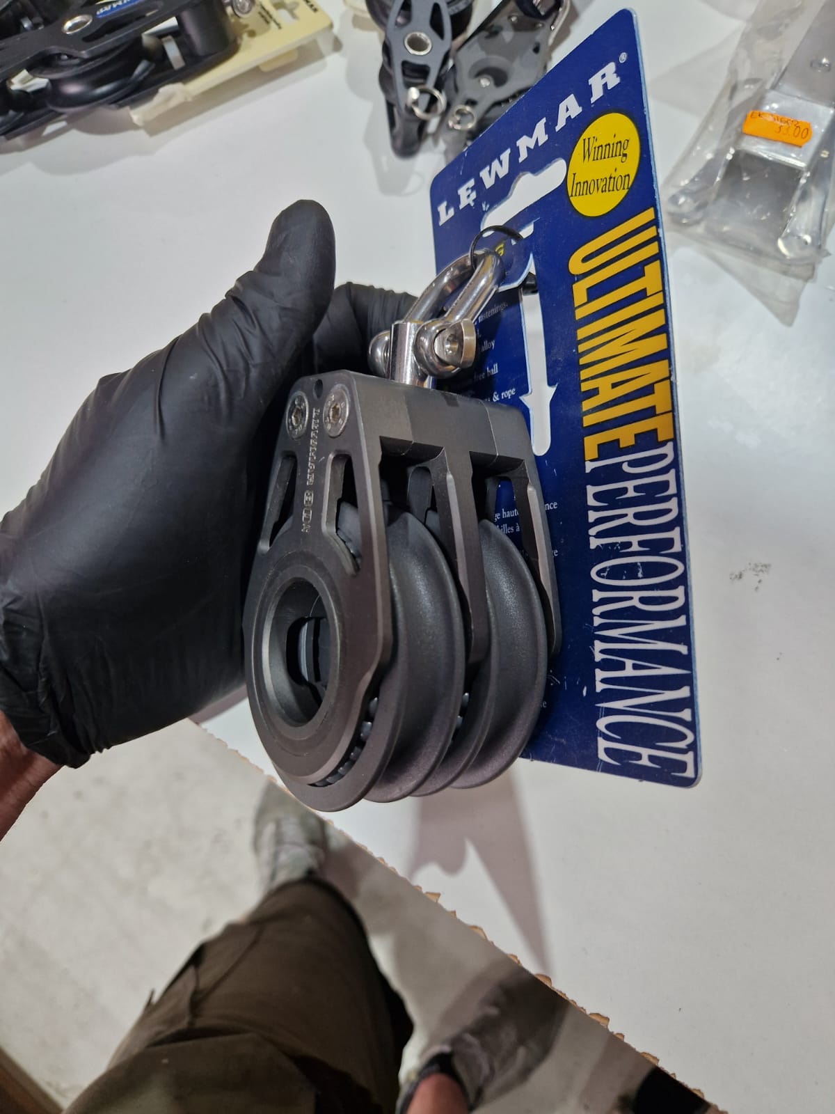 Lewmar 80 mm LL dvigubas blokas