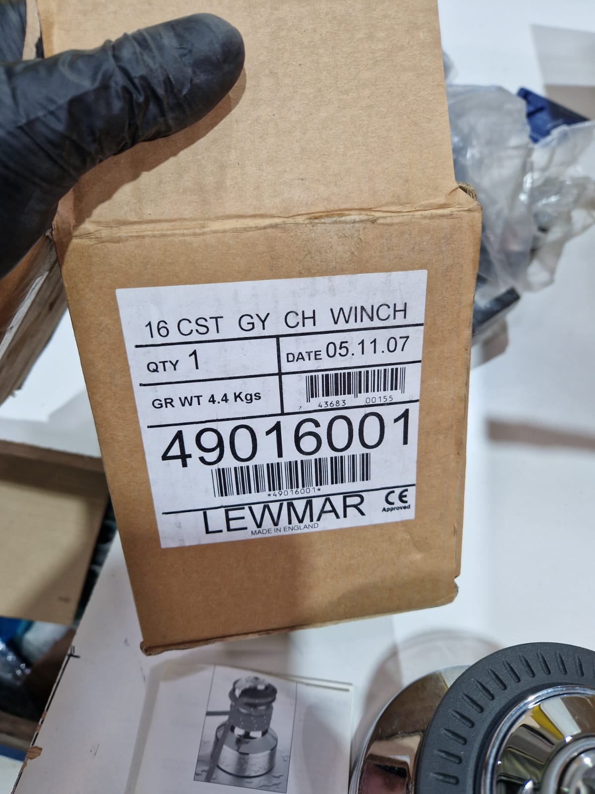 Lewmar 16 CST lebiodka