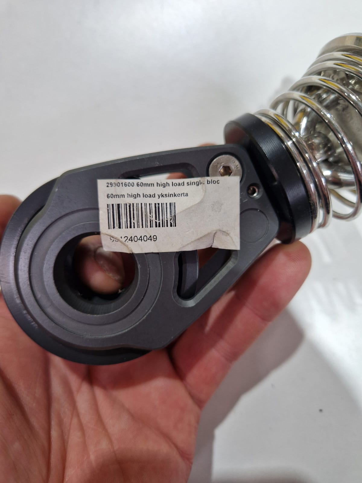 Lewmar 60 mm High Load stovintis viengubas blokas