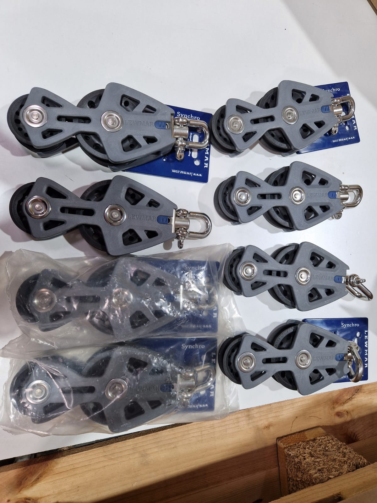 Lewmar 90 mm fiddle blokas