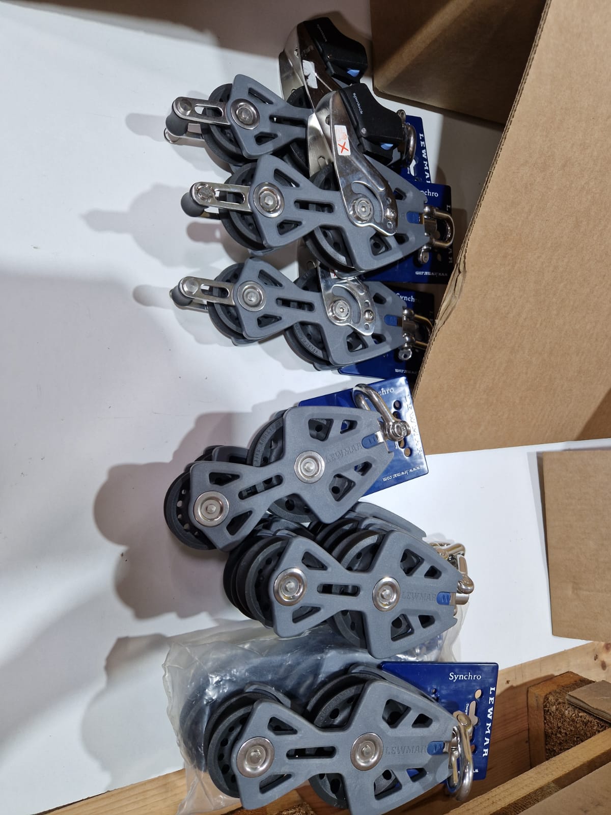 Lewmar 90 mm fiddle blokas