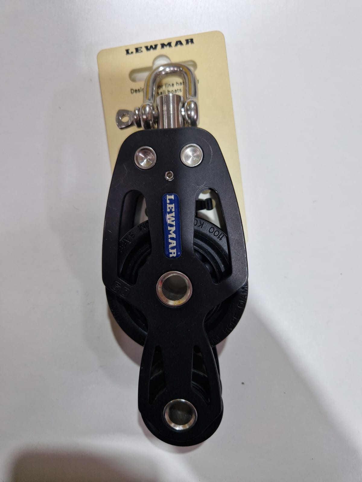Lewmar HTX 60 mm fiddle blokas