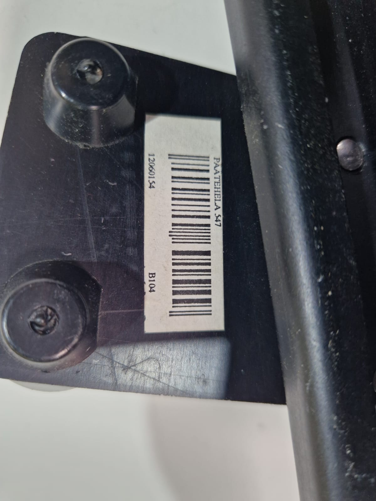 Barton bėgelio galinės detalės 28 mm I bėgeliui (pora)