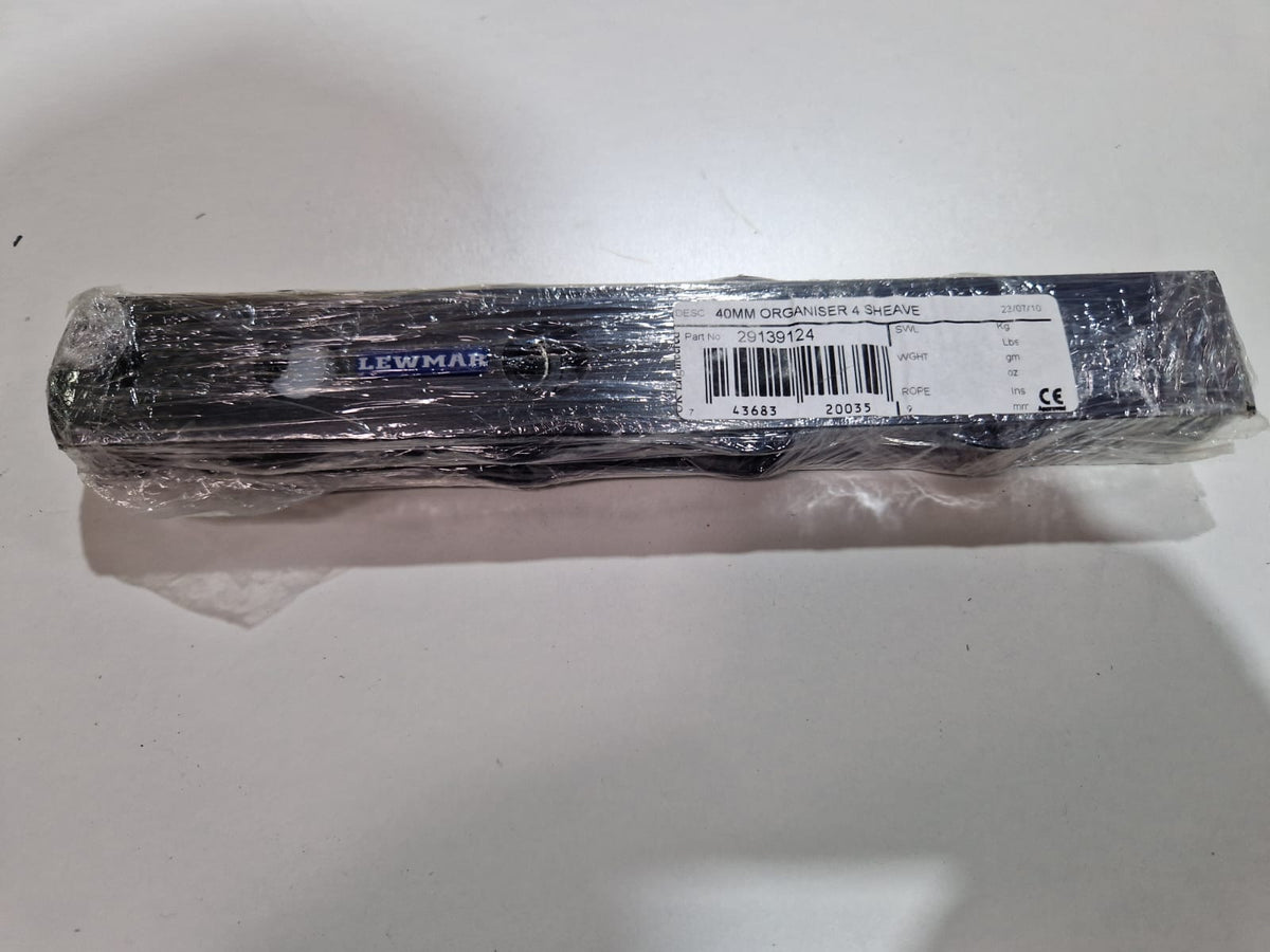 Lewmar 40 mm organizatorius su 4 skriemuliais