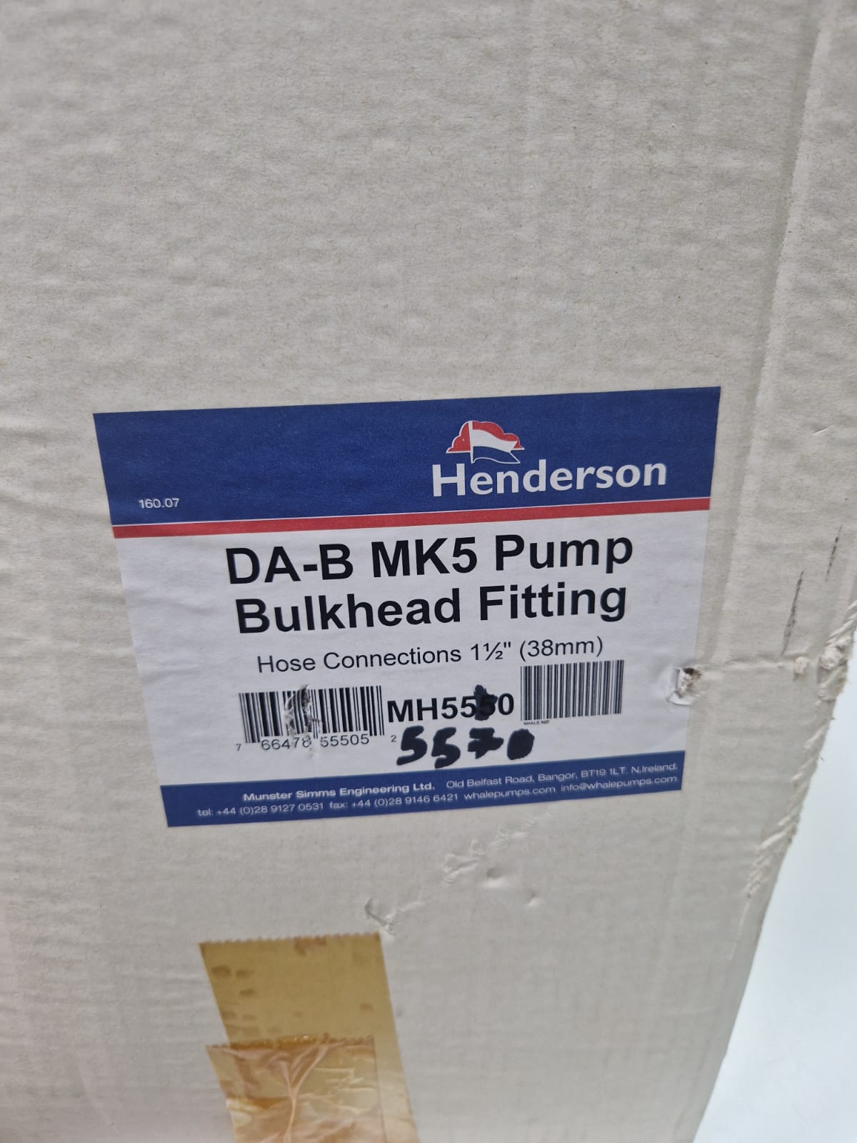Henderson Mk5 rankinis trumo siurblys, dvipusio veikimo MH5570