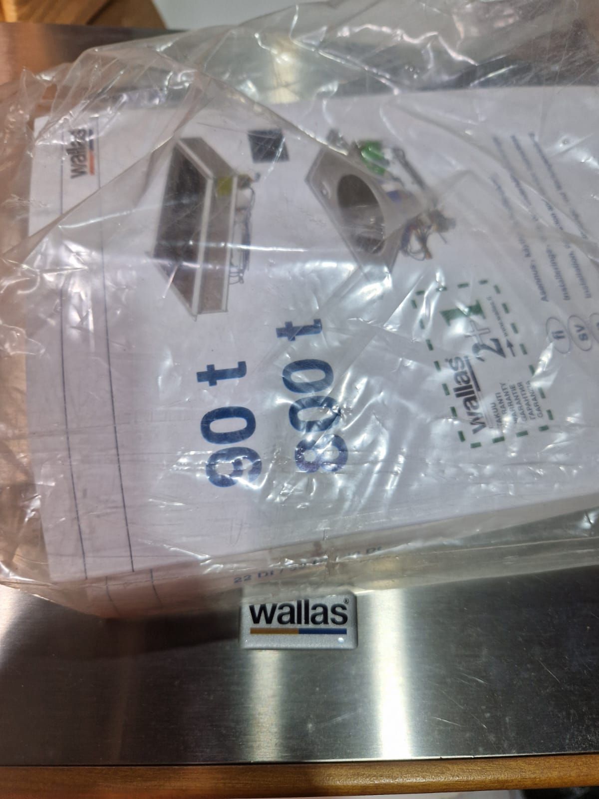 Wallas 800T žibalinė viryklė