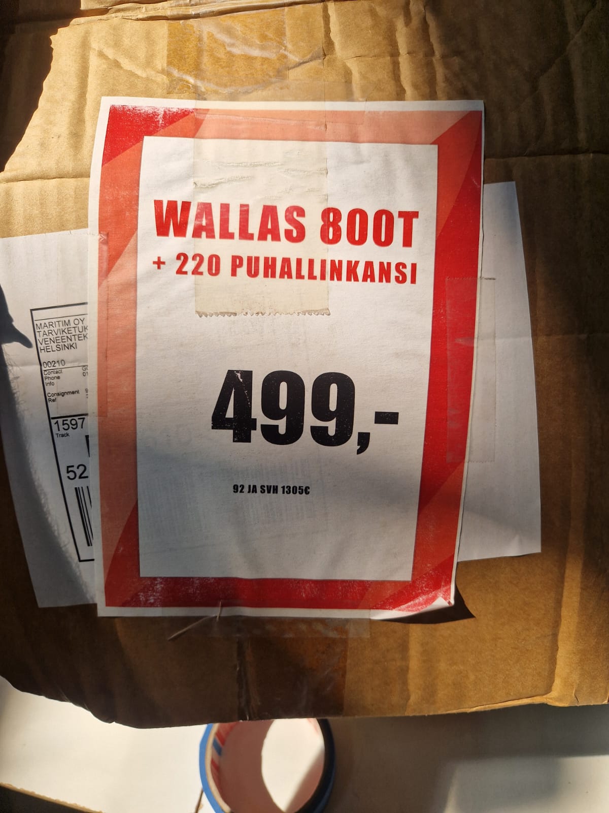 Wallas 800T žibalinė viryklė