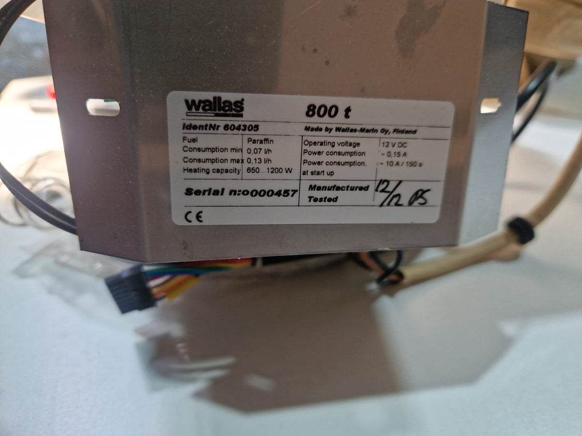 Wallas 800T žibalinė viryklė