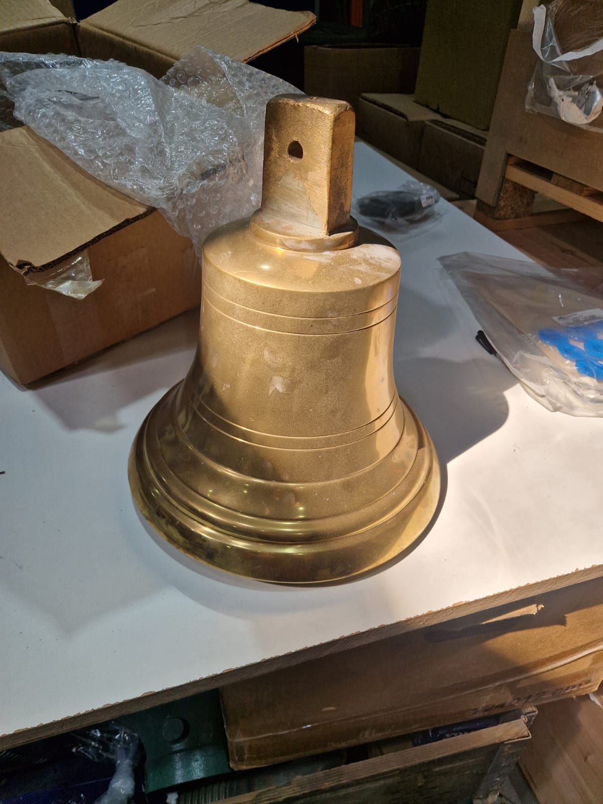 Žalvarinis laivo varpas Ø 300 mm