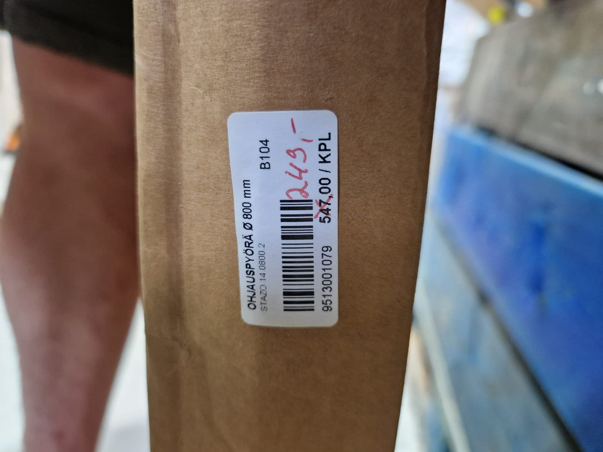 Nerūdijantis vairas Ø 800 mm