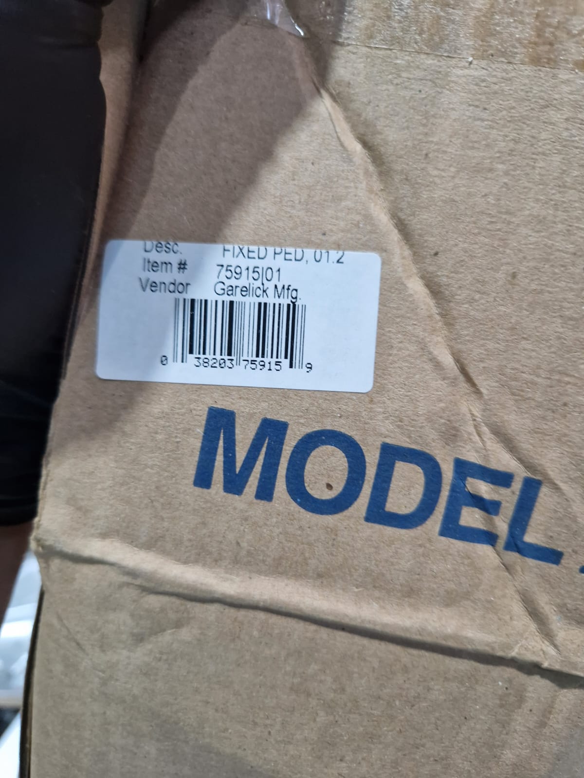 Sėdynės kojelė Fixed PED 01.2 75915/01