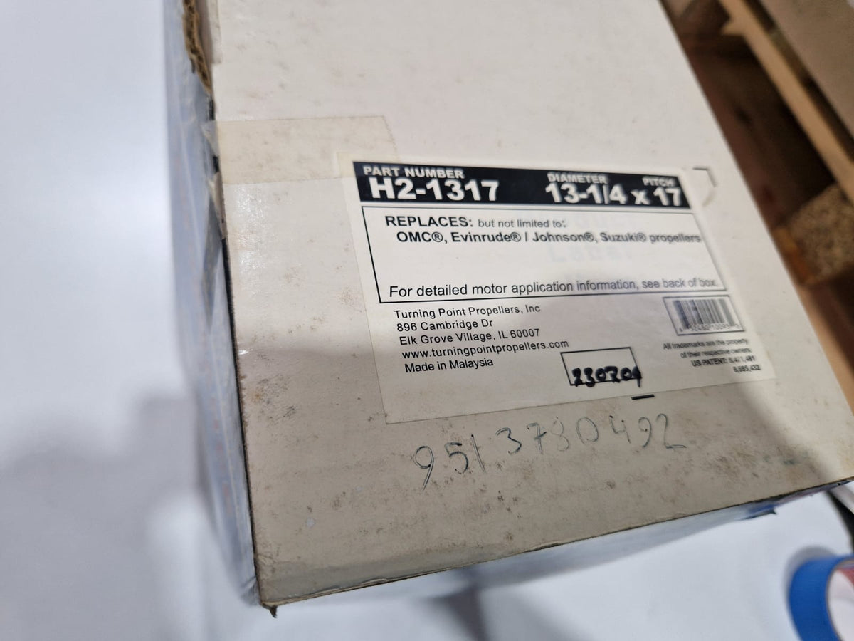Turning Point H21317 aliumininis sraigtas 17"