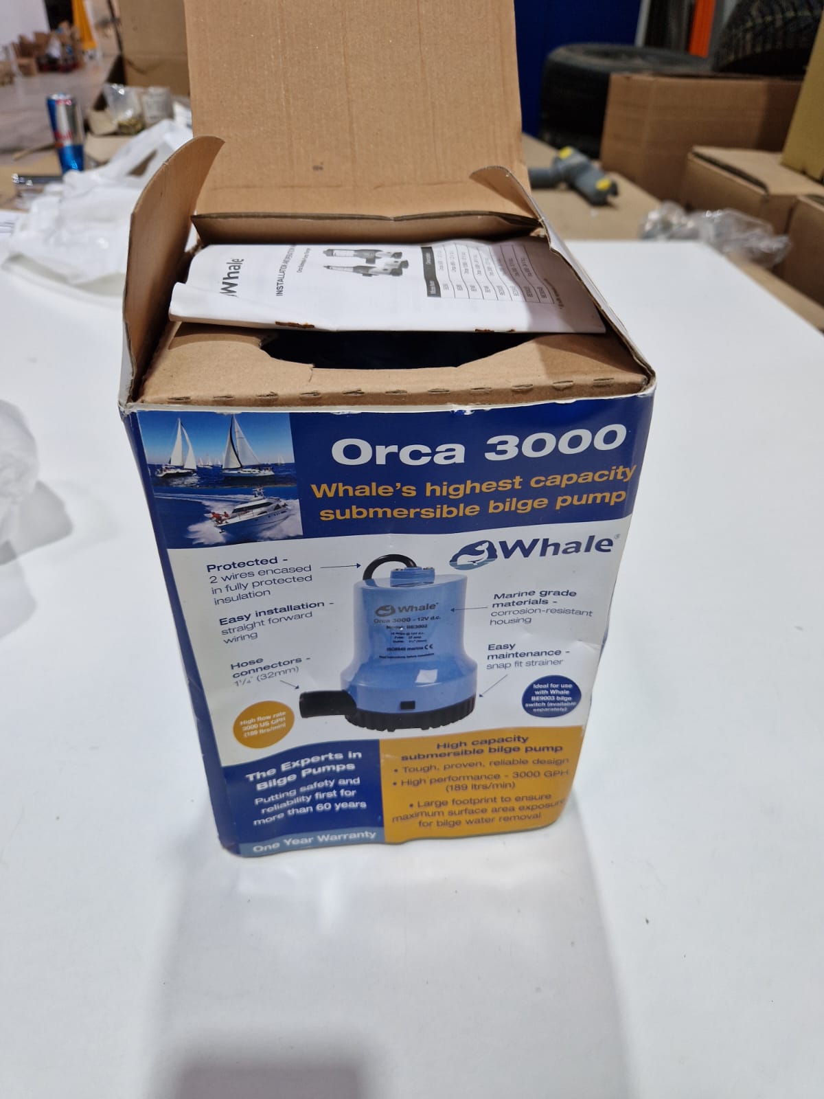 Whale Orca 3000 trumo siurblys