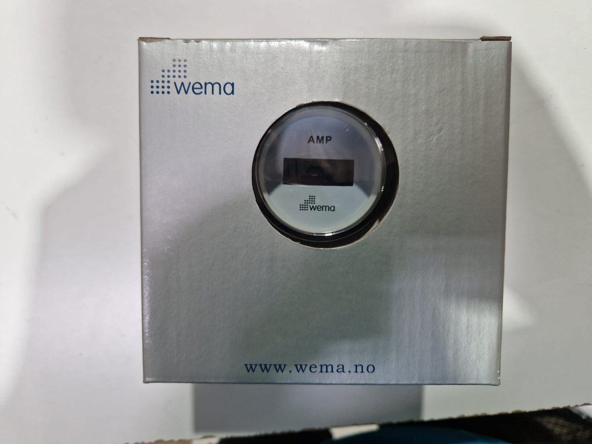 Wema ampermeeter ±150 A 110638