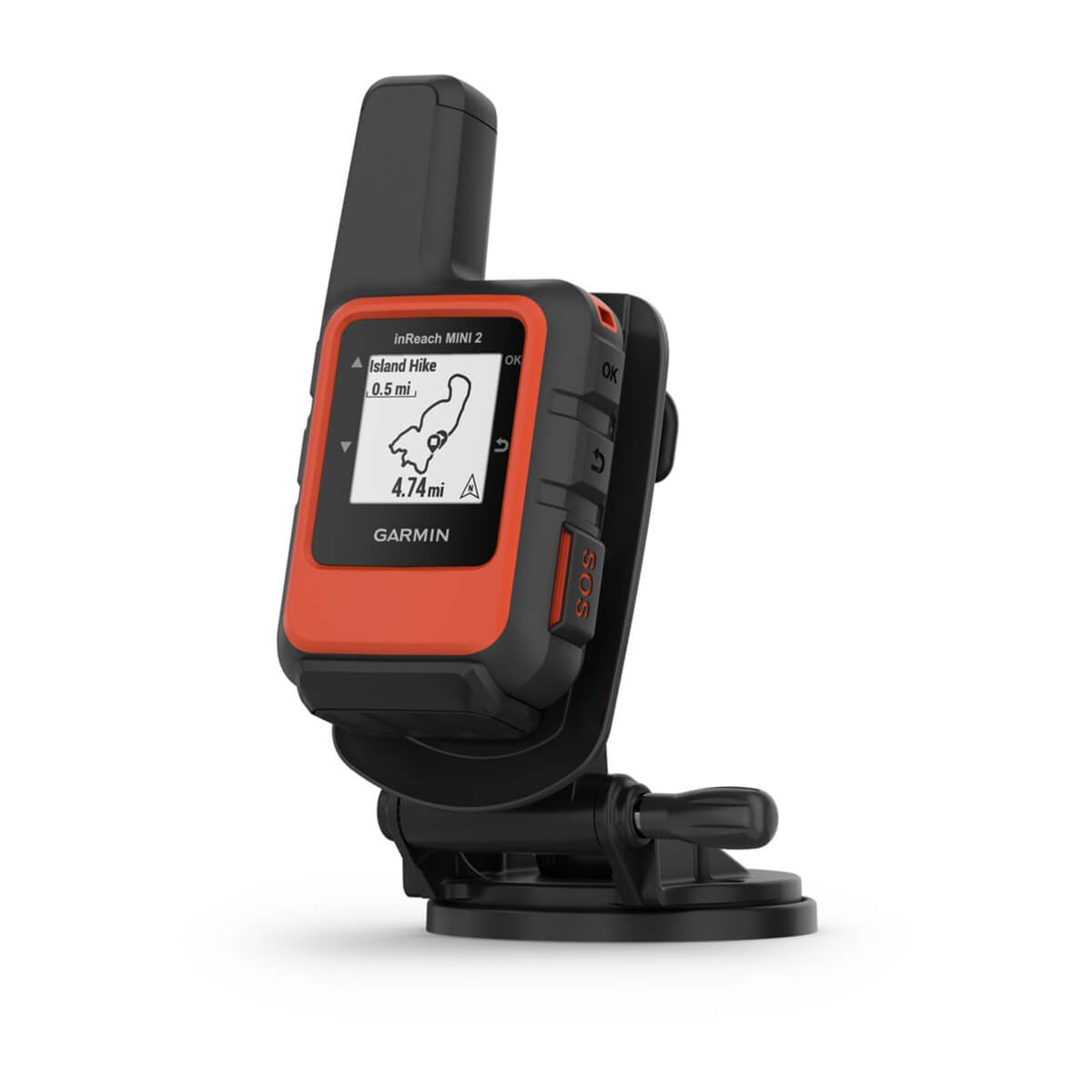 Garmin inReach Mini 2 Marine Bundle – palydovinio ryšio įrenginys su laivo laikikliu