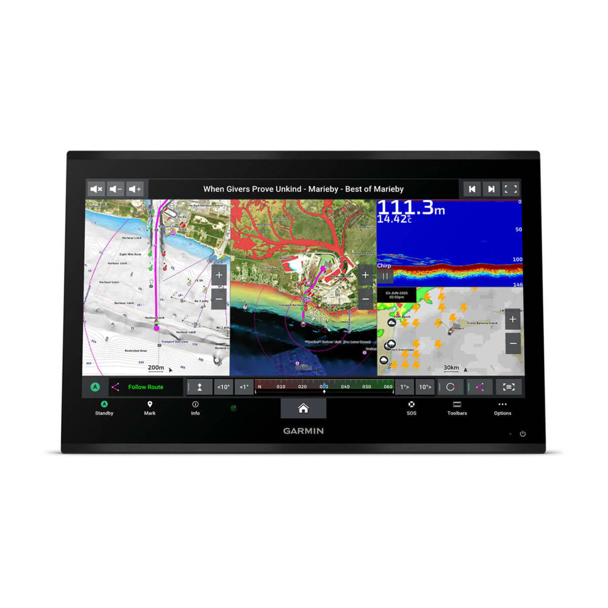 Garmin GPSMAP 9024 – 24" 4K premium čartploteris