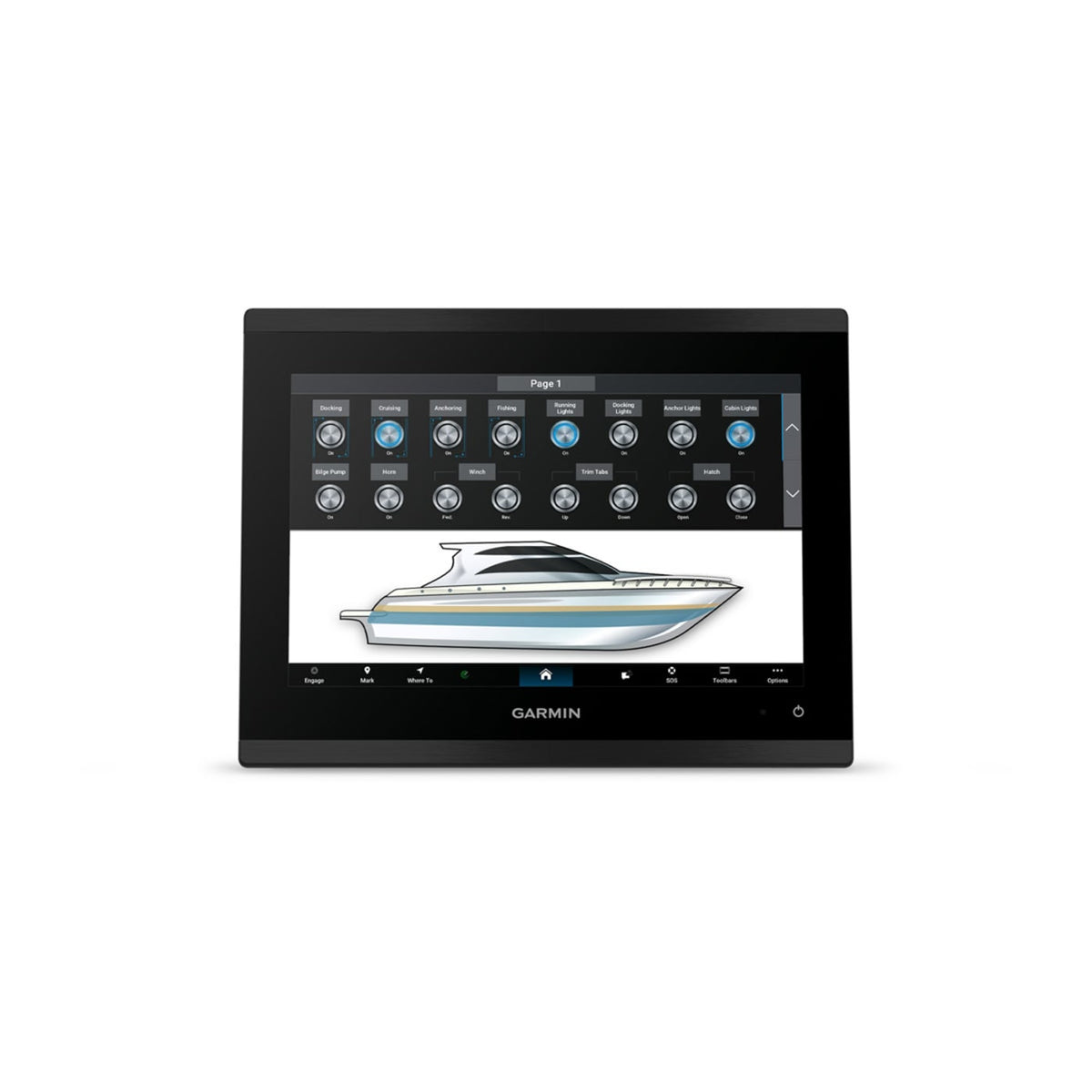Garmin GPSMAP 9010xsv – 10" premium čartploteris su echolotu
