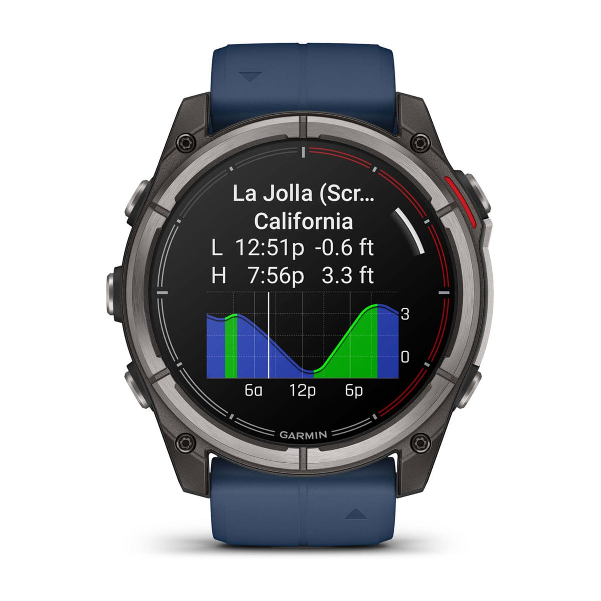 Garmin quatix 8 – 51 mm, AMOLED jūrinis išmanusis laikrodis