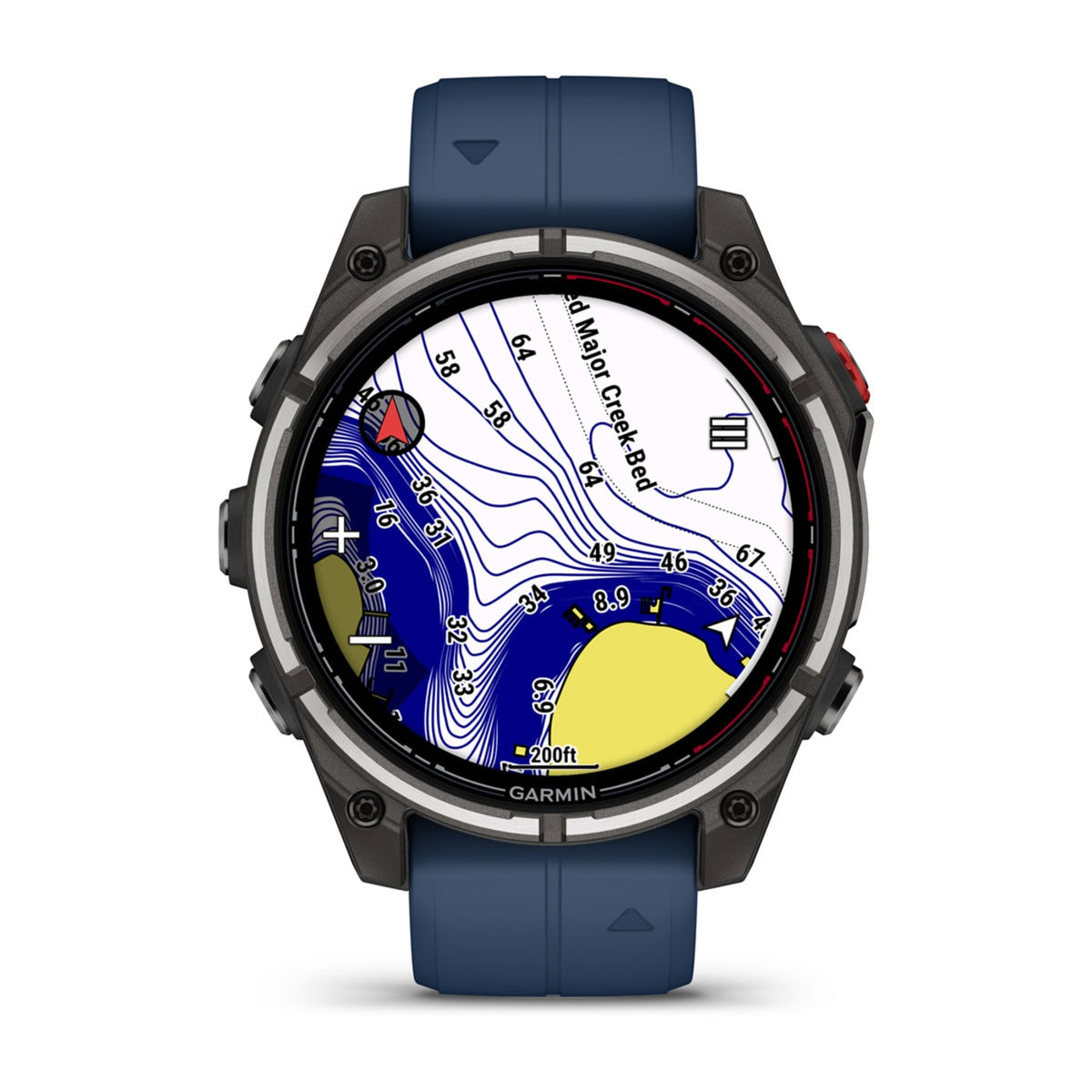 Garmin quatix 8 Pro – 47 mm, AMOLED jūrinis išmanusis laikrodis su LTE ir palydoviniu ryšiu