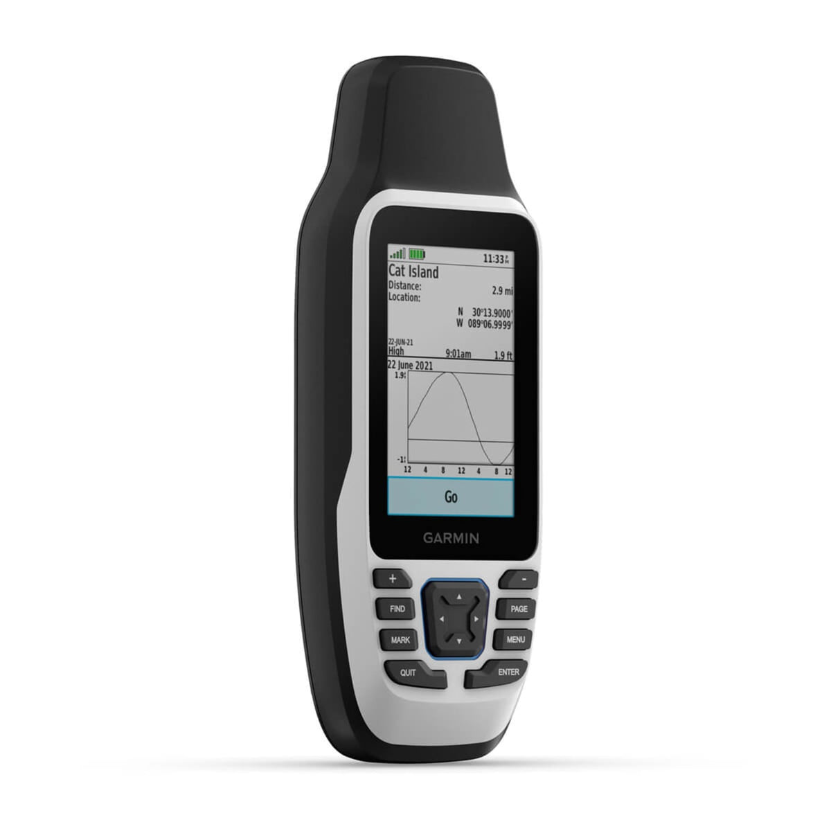 Garmin GPSMAP 79s – plūduriuojantis jūrinis rankinis GPS