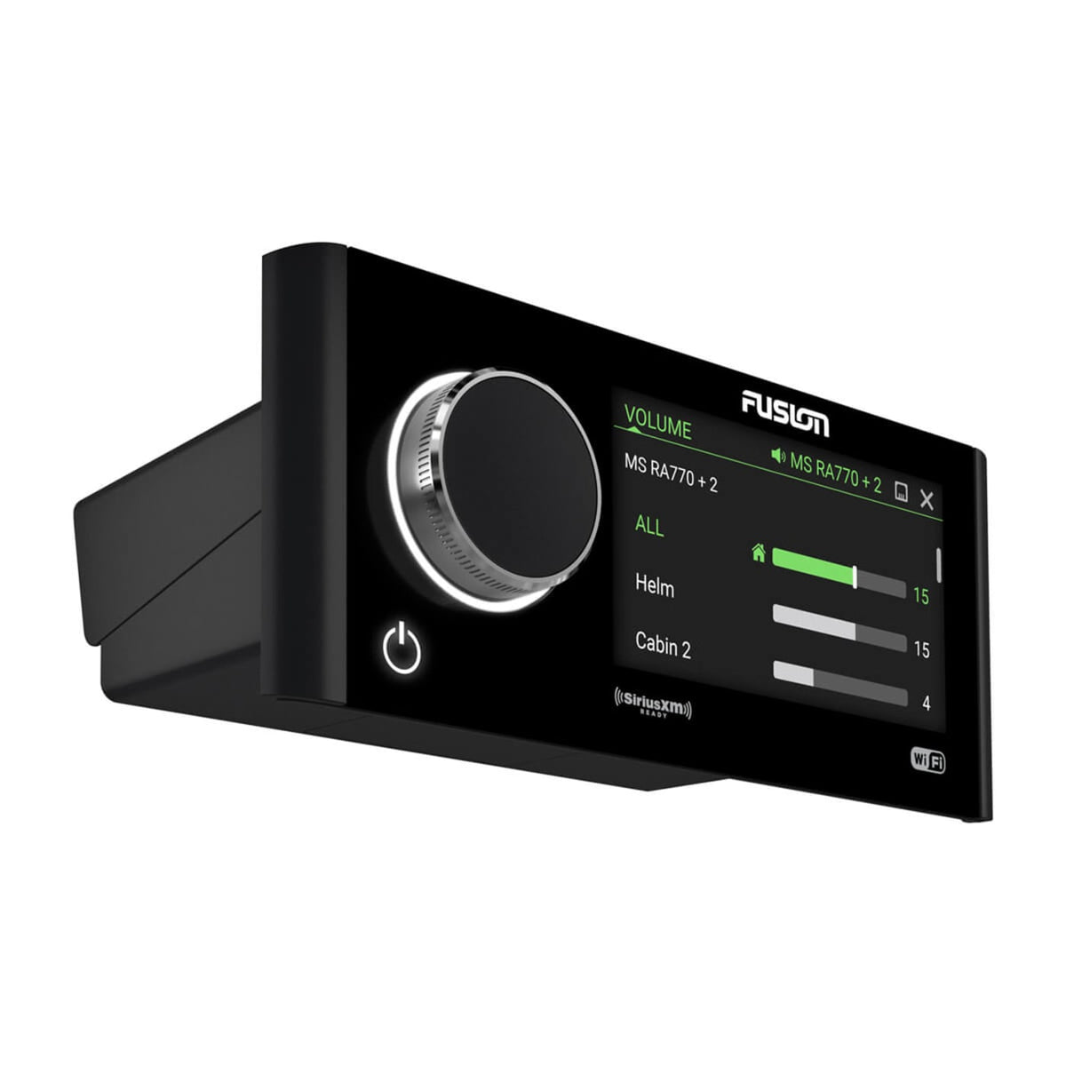Fusion Apollo MS-RA770 – laivo garso sistema su jutikliniu ekranu ir Wi-Fi