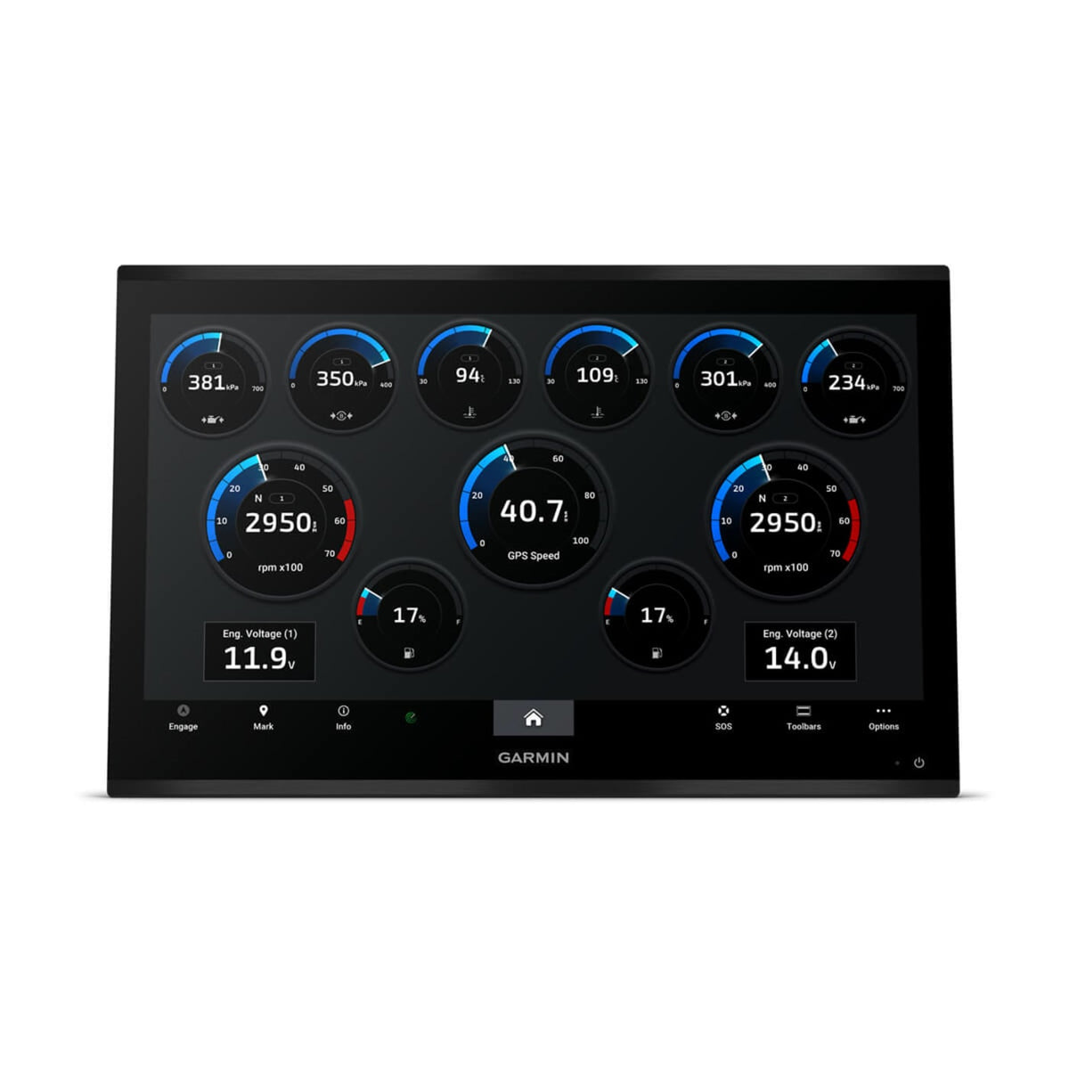 Garmin GPSMAP 9024 – 24" 4K premium čartploteris
