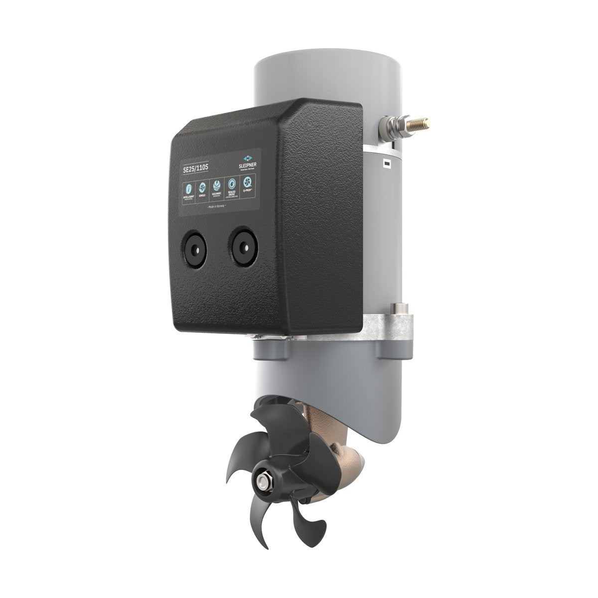 Sleipner SE25 vööritõukur 12 V, tunnel Ø 110 mm