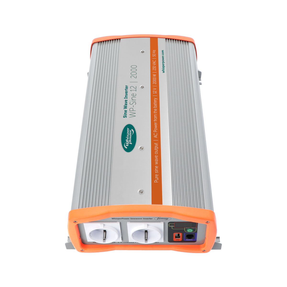 WhisperPower siinusinverter Sine 12 V – 2000 W (EU pesa) – 61122500