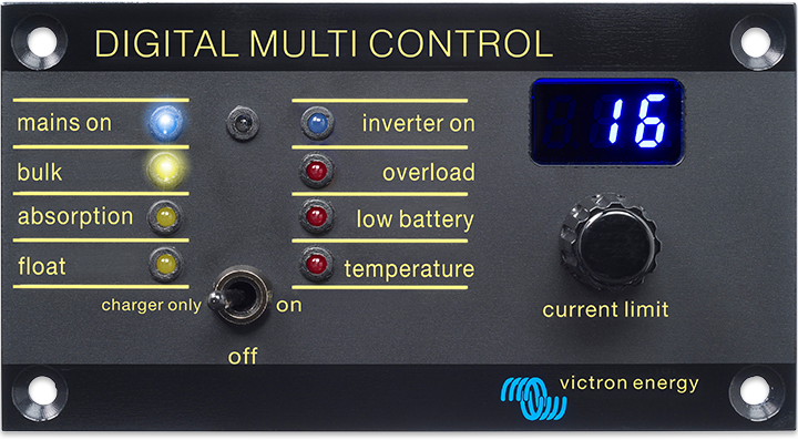 Victron Digital Multi Control 200/200A nuotolinio valdymo skydelis