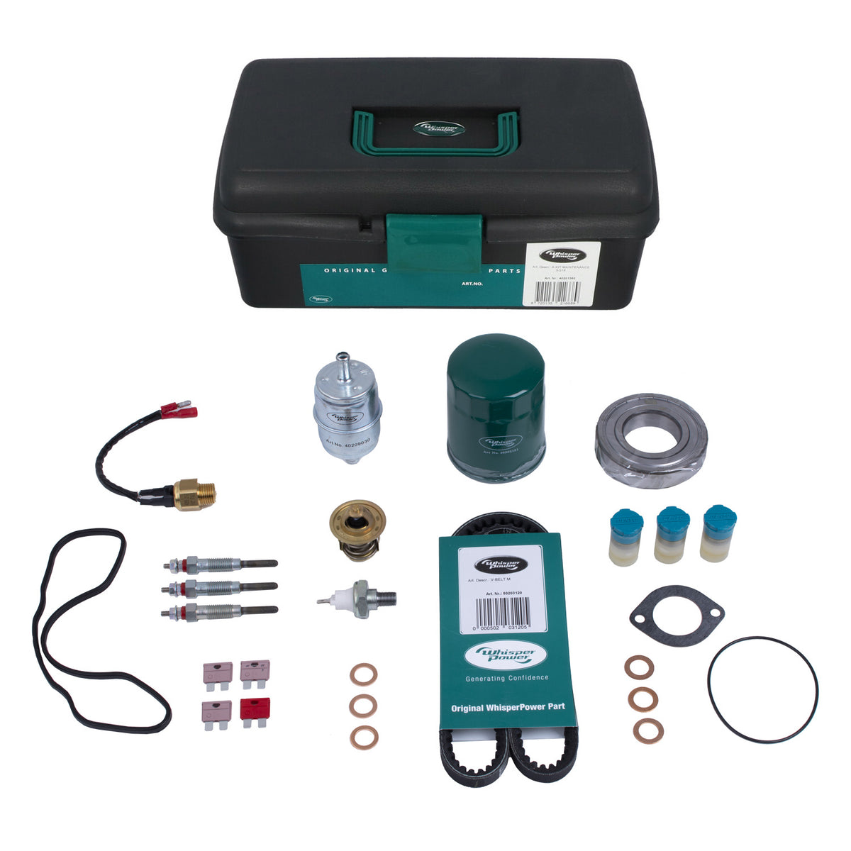 WhisperPower B-hoolduskomplekt W-GV8 / W-GV2 (Mitsubishi) – 40401861