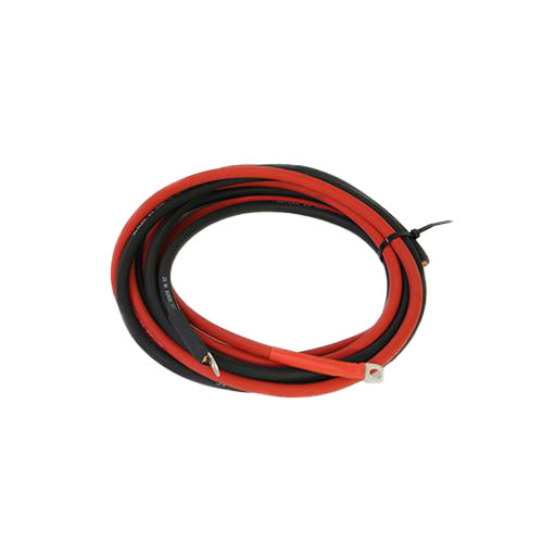 WhisperPower DC akumuliatoriaus kabeliai SQ8–15, raudonas ir juodas – 50201626