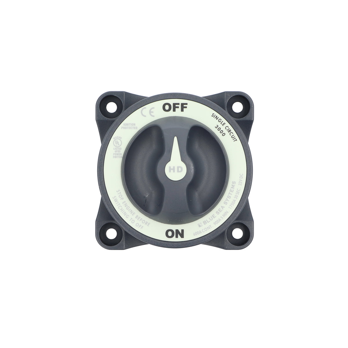 WhisperPower akupealüliti HD 600 A, üks ahel (sees/väljas) – 50214711